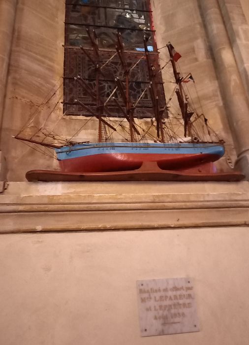 maquette ex-voto du Stella Maris