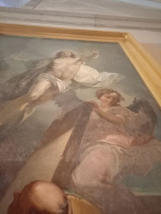 tableau : Résurrection du Christ, vue partielle