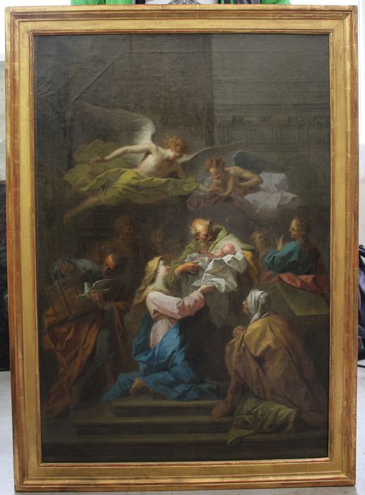 tableau : Présentation de Jésus au temple