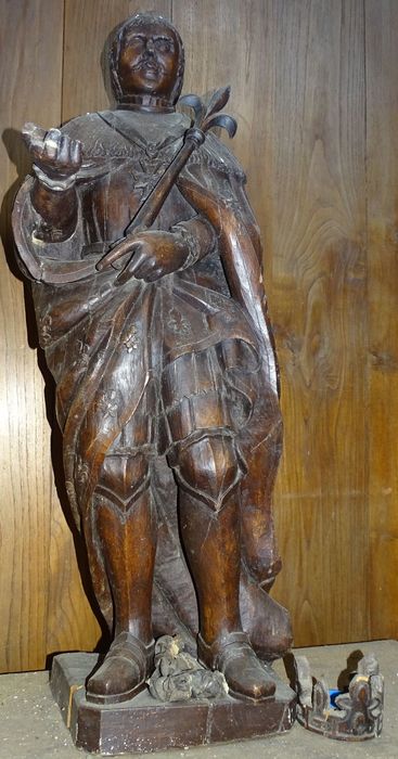 statue : Saint Louis