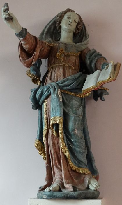 Statue : sainte Geneviève