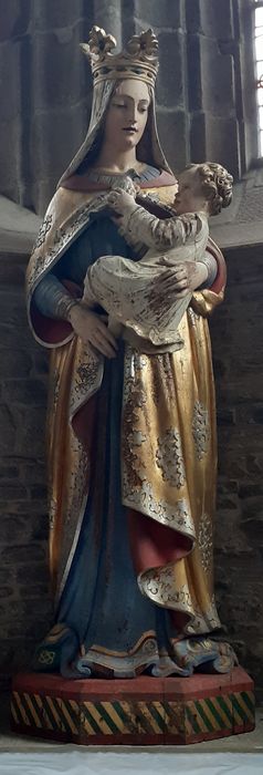 Statue : Vierge à l'Enfant