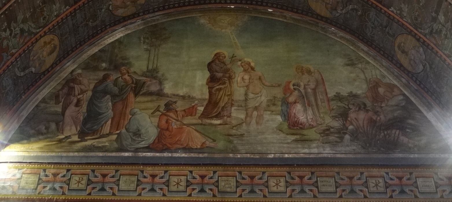 peinture monumentale, vue partielle