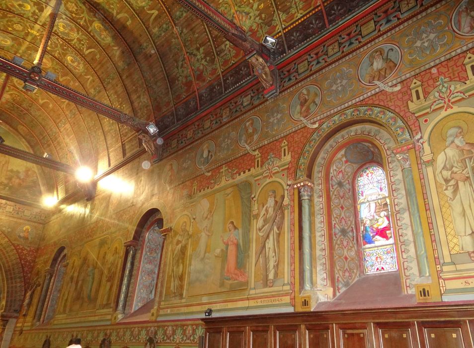 peinture monumentale, vue partielle