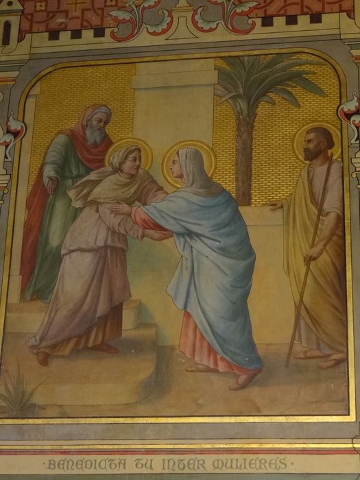 peinture monumentale, détail