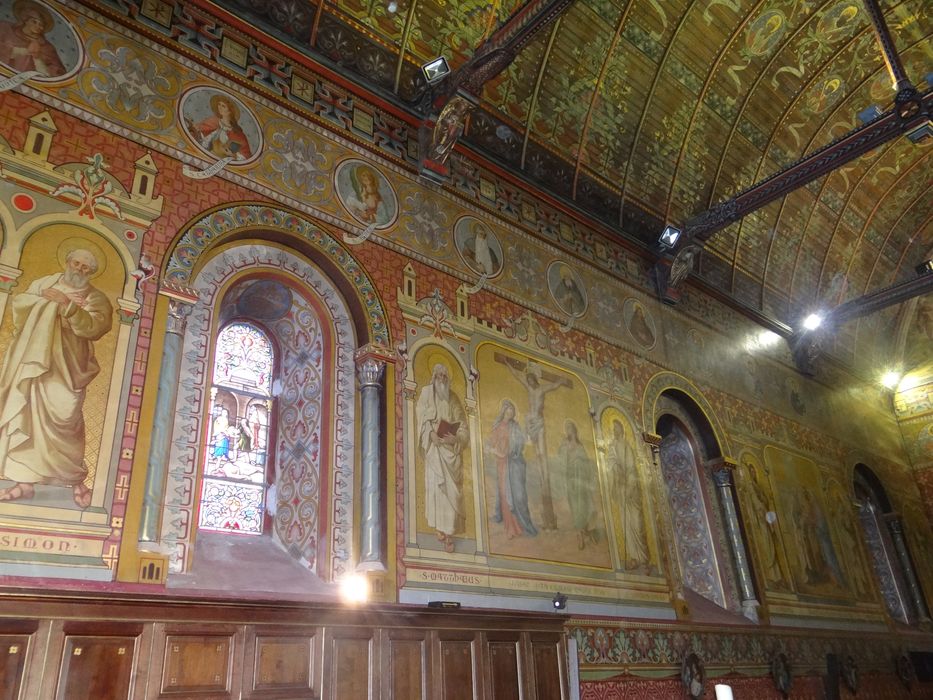 peinture monumentale, vue partielle