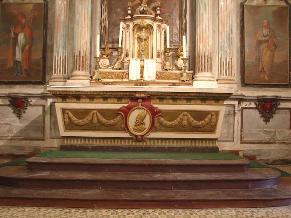 maître-autel, tabernacle