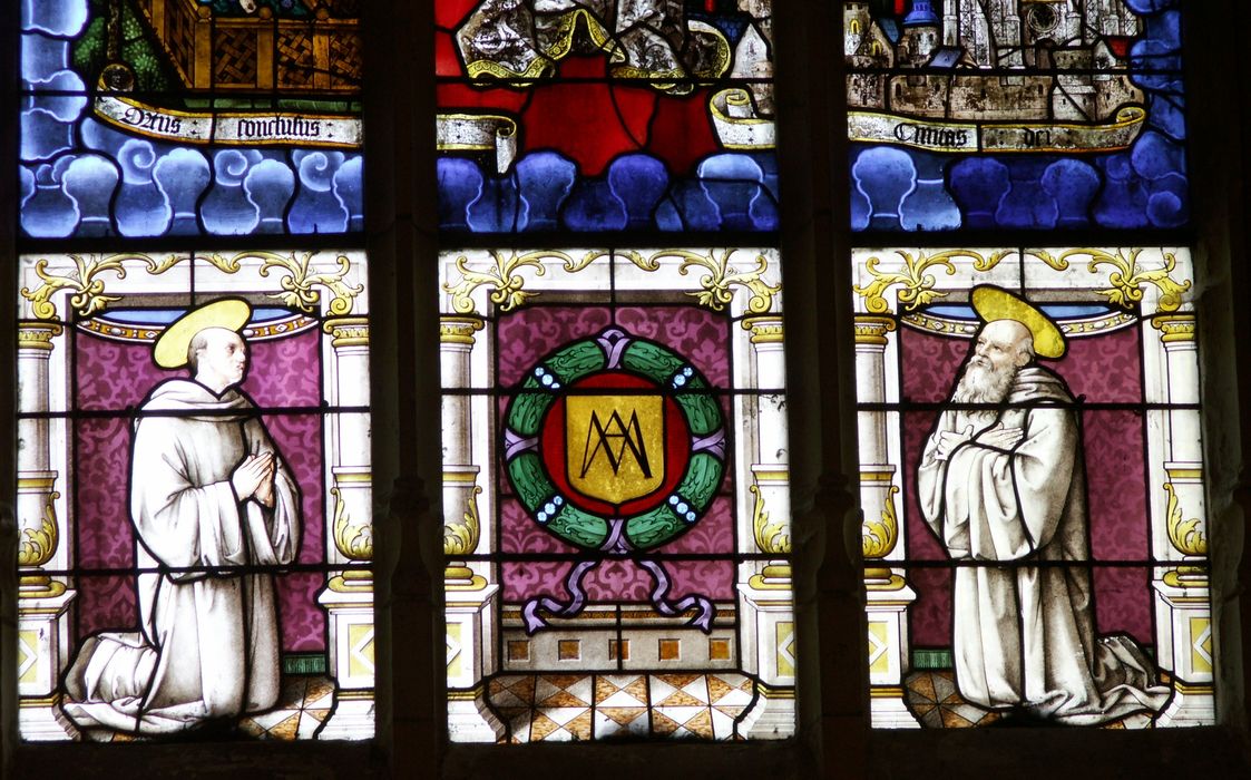 verrière : l'Immaculée Conception, détail