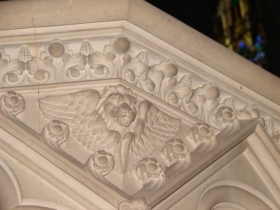 bas-relief : Lion de saint Marc