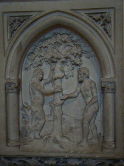 fonts baptismaux, détail