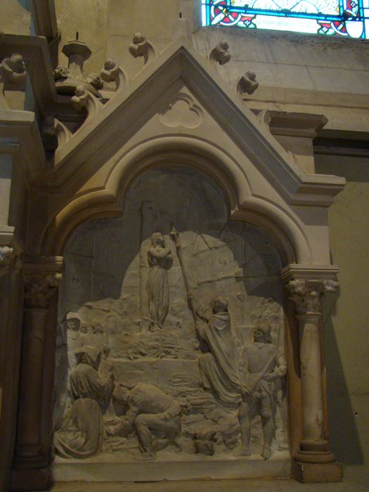 autel Jeanne d’Arc, détail