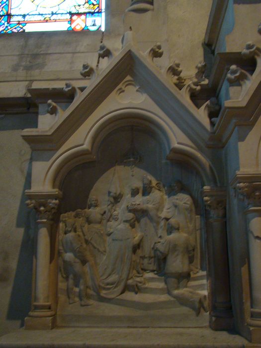 autel Jeanne d’Arc, détail