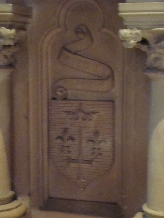 bas-relief de l’autel Jeanne d’Arc, détail