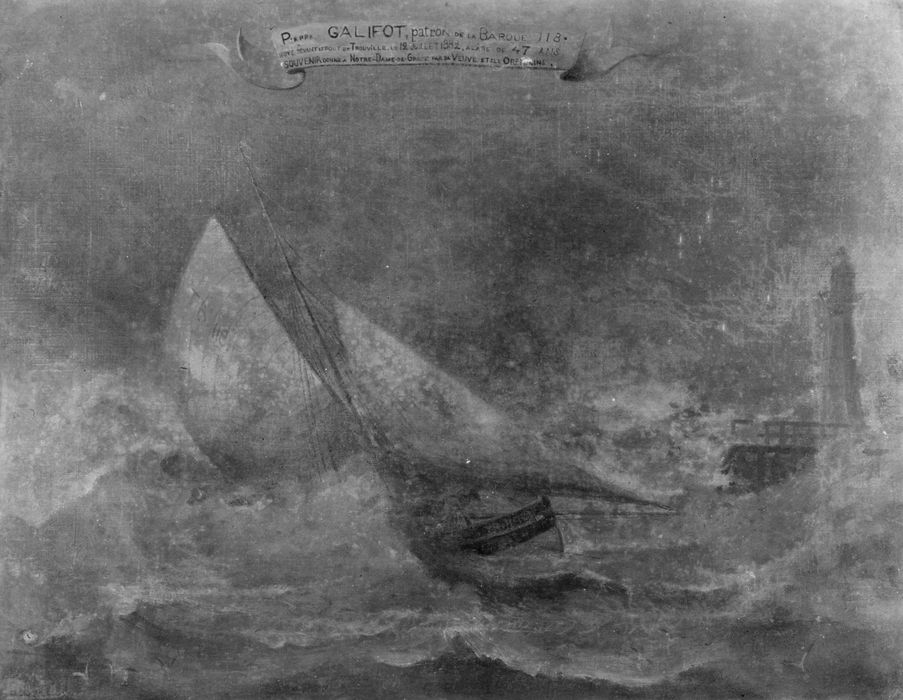tableau ex-voto : Barque 118