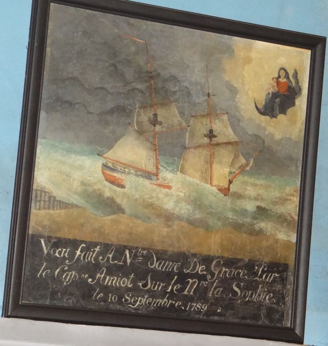 ex-voto : navire la Sophie