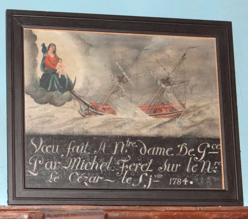 ex-voto : navire le Cézar