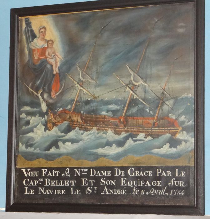 ex-voto : navire le saint André