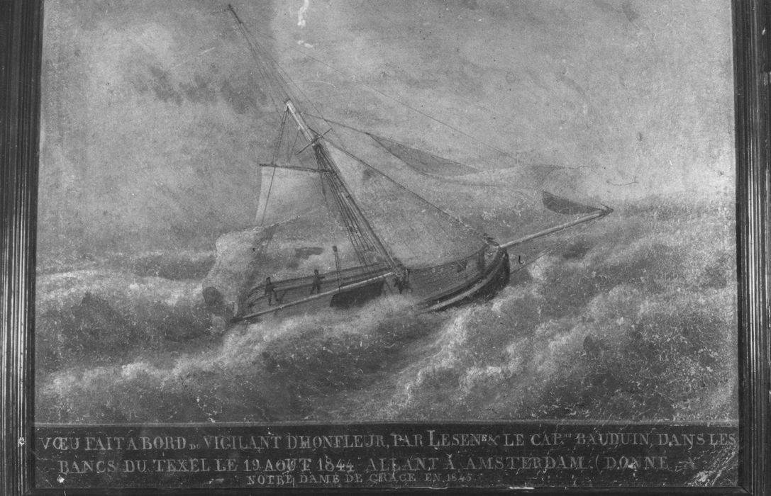 tableau ex-voto : Le Vigilant