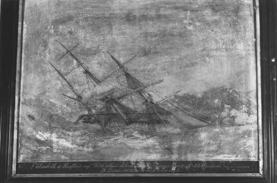tableau ex-voto : L'Élisabeth