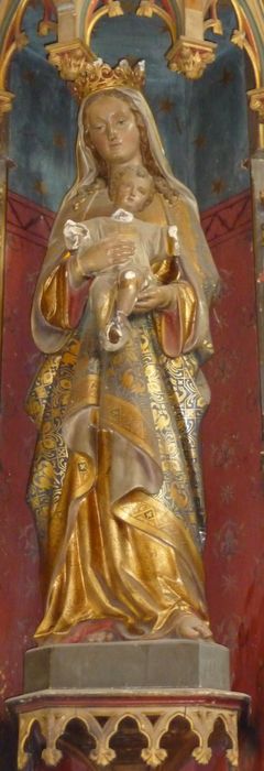 statue : Vierge à l’Enfant