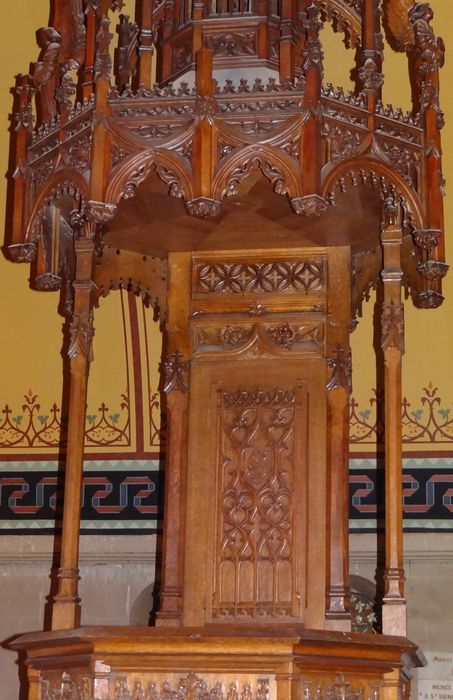 chaire à prêcher, détail