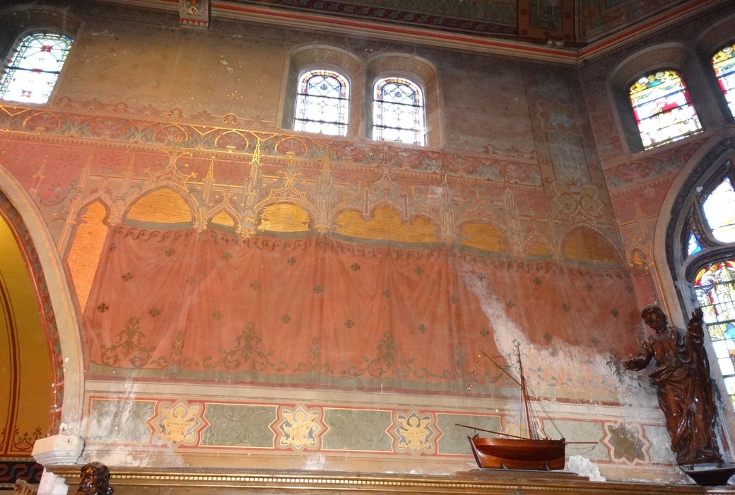peinture monumentale, vue partielle