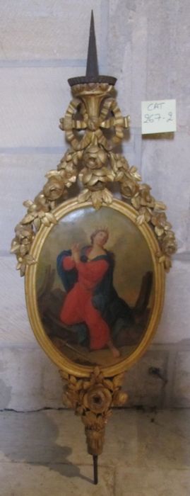 porte-cierge de procession (torchère de confrérie)