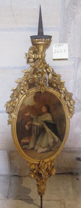 porte-cierge de procession (torchère de confrérie)