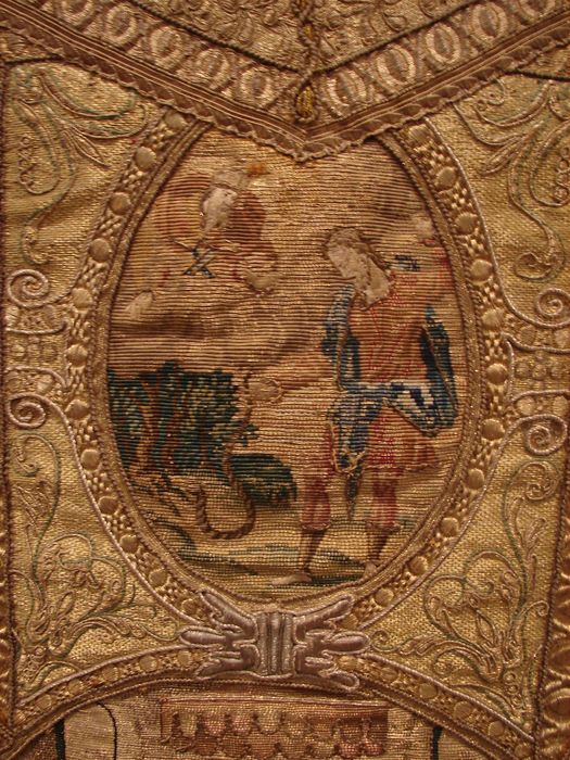 chasuble, détail