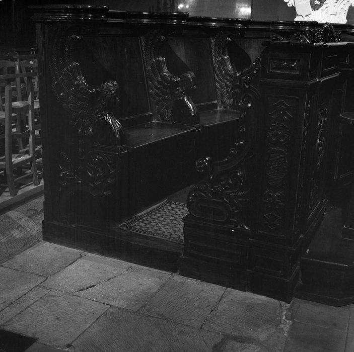 stalles, vue partielle