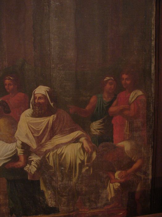 tableau : Repas chez Simon, détail