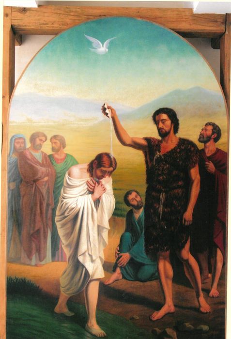 tableau : Baptême du Christ