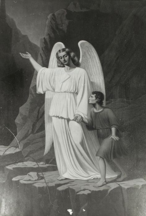 Tableau : Tobie et l'ange Raphaël