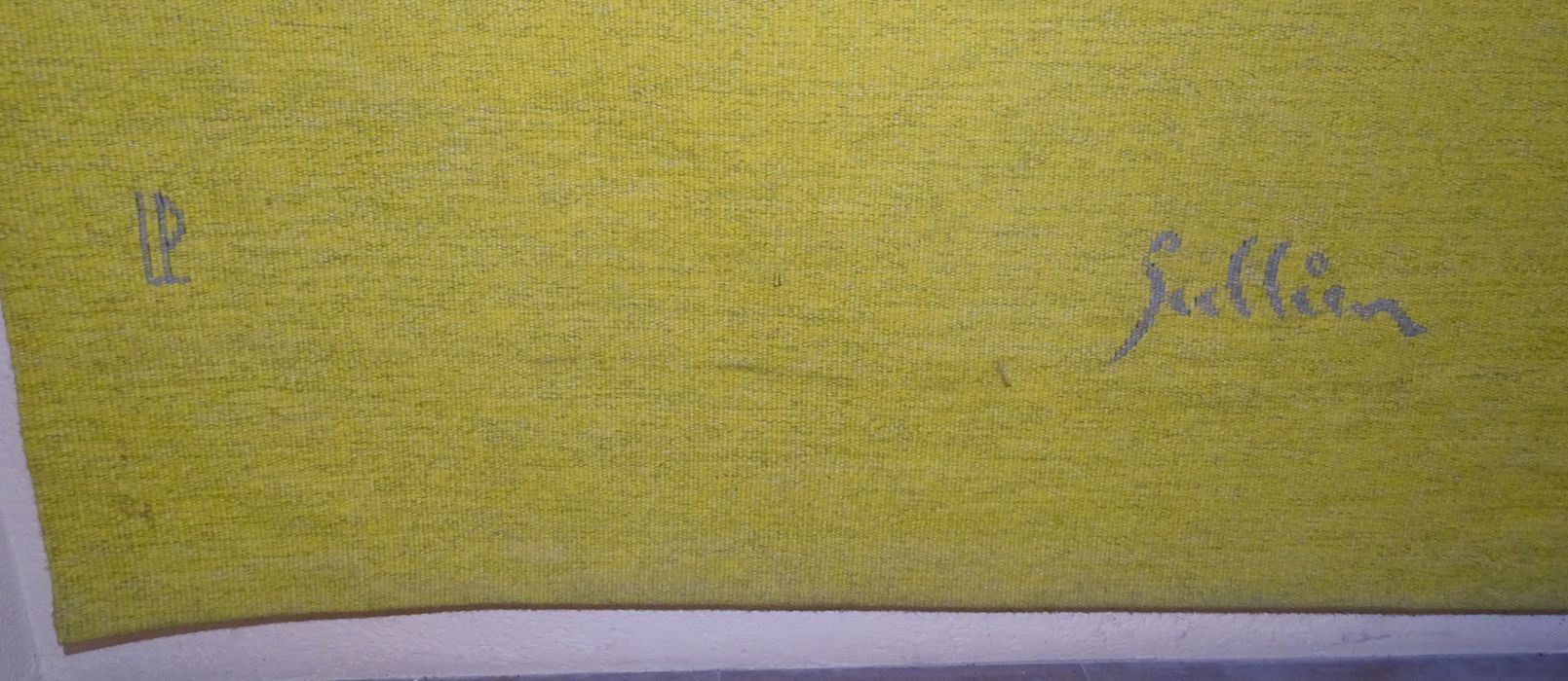 pièce murale (tapisserie) : D'Alpha à Oméga, détail