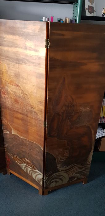 paravent, vue partielle