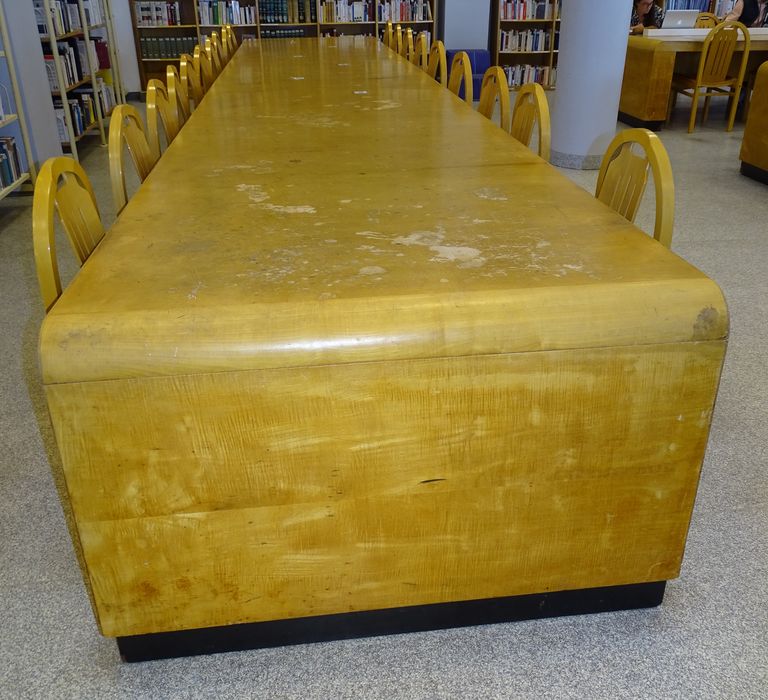 18 grandes tables de travail