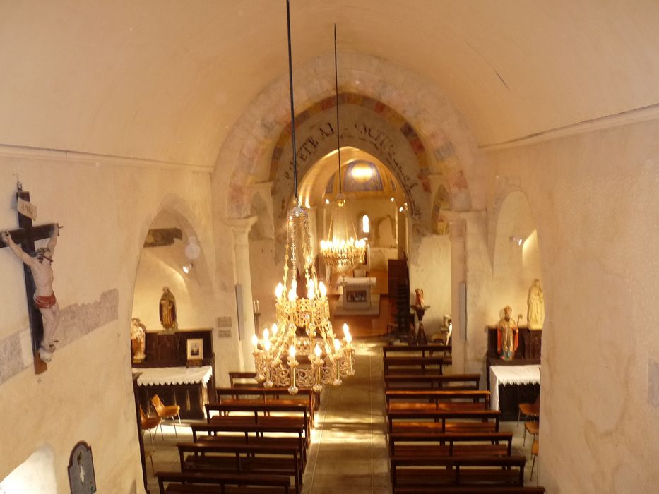 Eglise Saint-Martin : Nef, vue générale