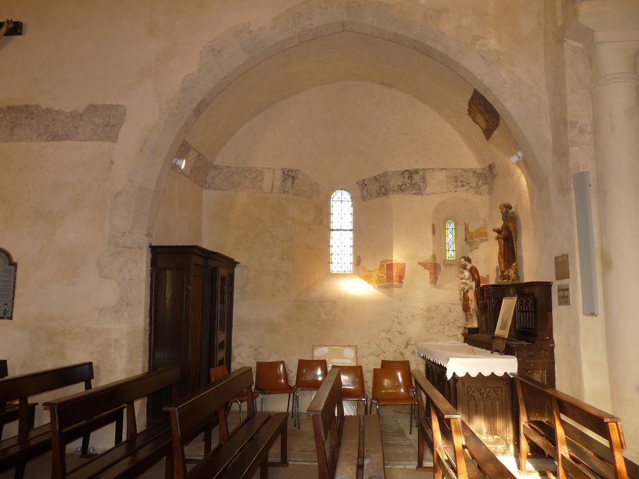 Eglise Saint-Martin : 1ère chapelle latérale nord, vue générale