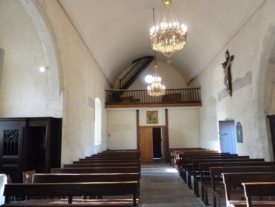 Eglise Saint-Martin : Nef, vue générale