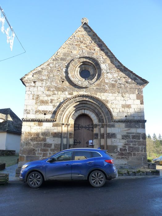 Eglise Saint-Martin : Façade occidentale, vue générale