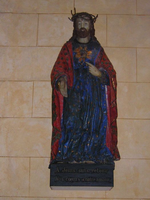 Statue : Christ du Sacré-Coeur