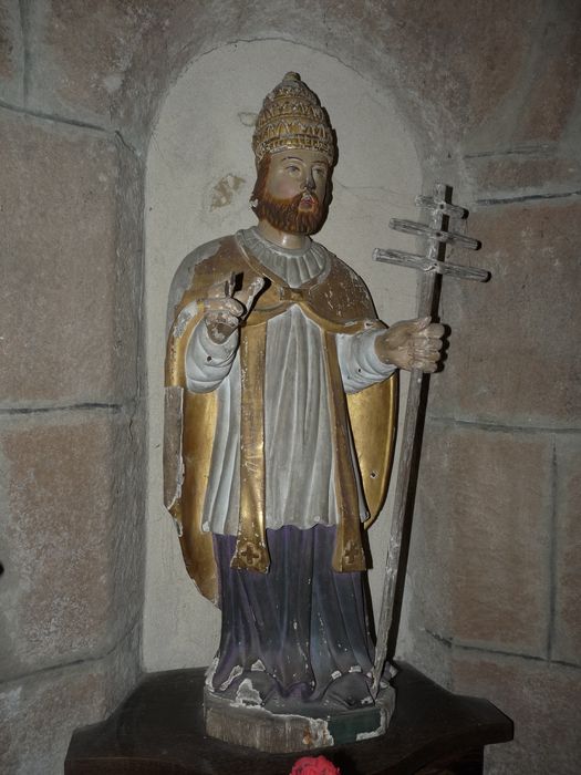 Statue : Saint Fabien en pape