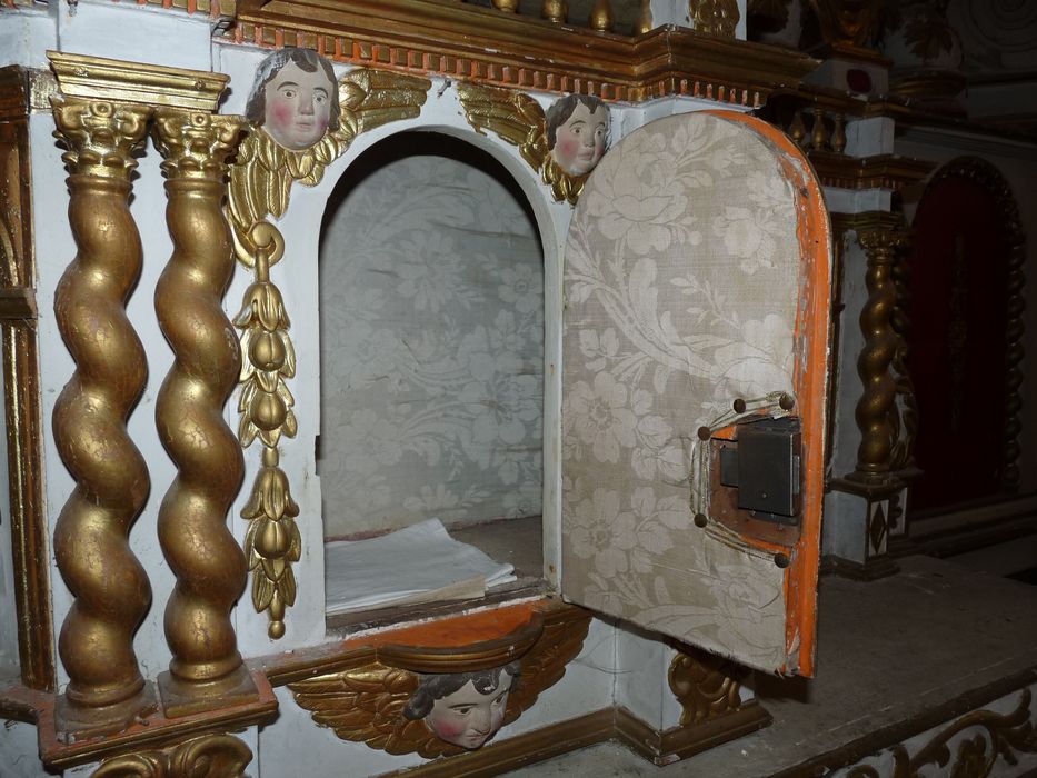 tabernacle maître-autel, détail