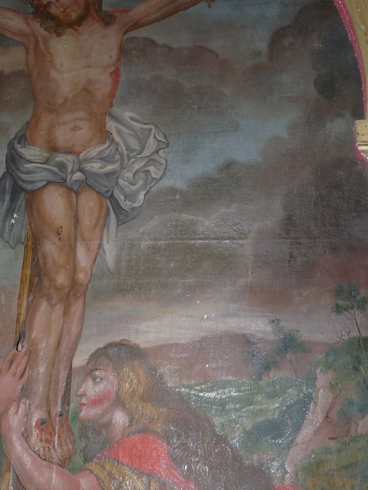 tableau : Crucifixion (la), détail