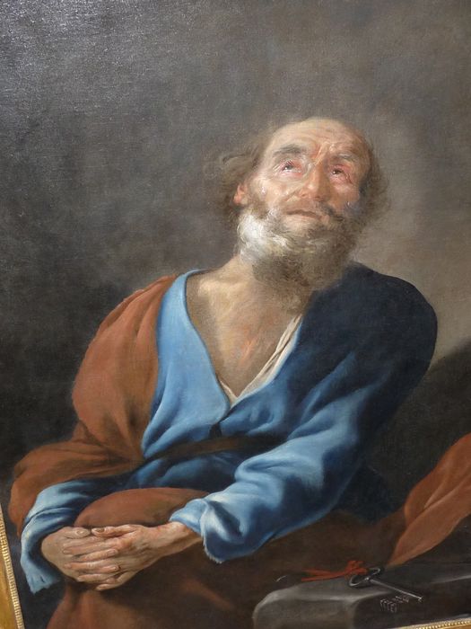 tableau : saint Pierre repentant