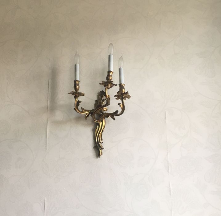bras de lumière style Louis XV n°1 - © Ministère de la Culture (France), Conservation des antiquités et des objets d’art du Cantal – Tous droits réservés 