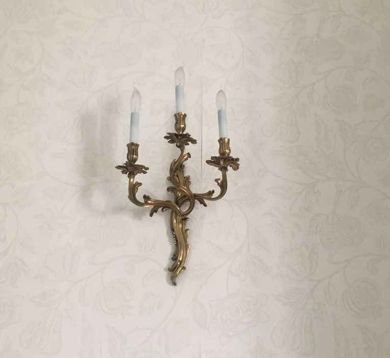 bras de lumière style Louis XV n°2 - © Ministère de la Culture (France), Conservation des antiquités et des objets d’art du Cantal – Tous droits réservés 