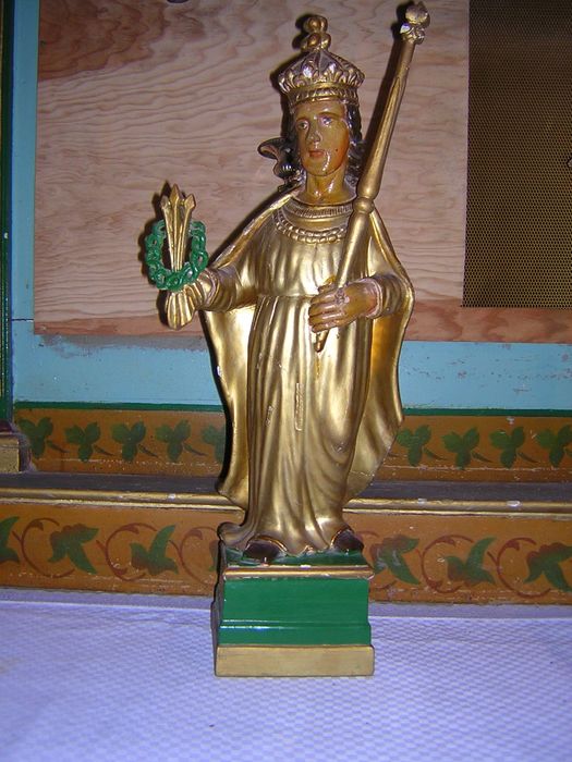 Statue (statuette) : Saint Louis