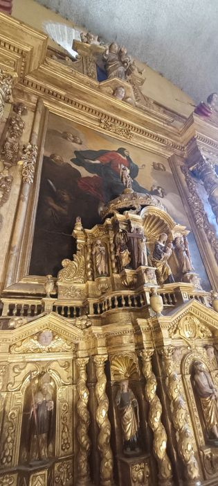 retable et tabernacle du maître-autel, vue partielle