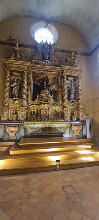 maître-autel, tabernacle, retable, tableau : Assomption de la Vierge (l’)